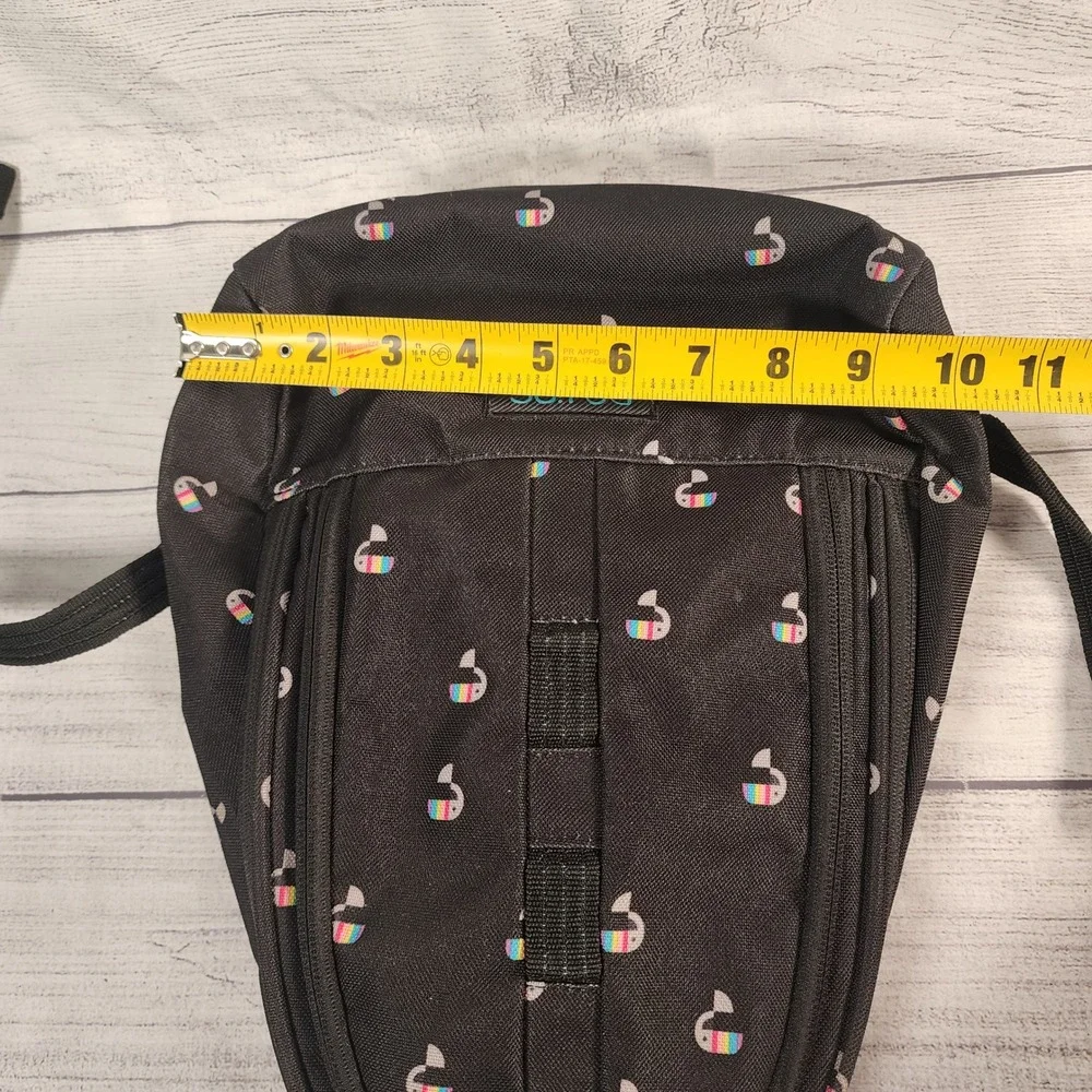 Dakine Cosmo 6.5L Mini Backpack Black Rainbow Toucan Pattern 8210060 Daypack